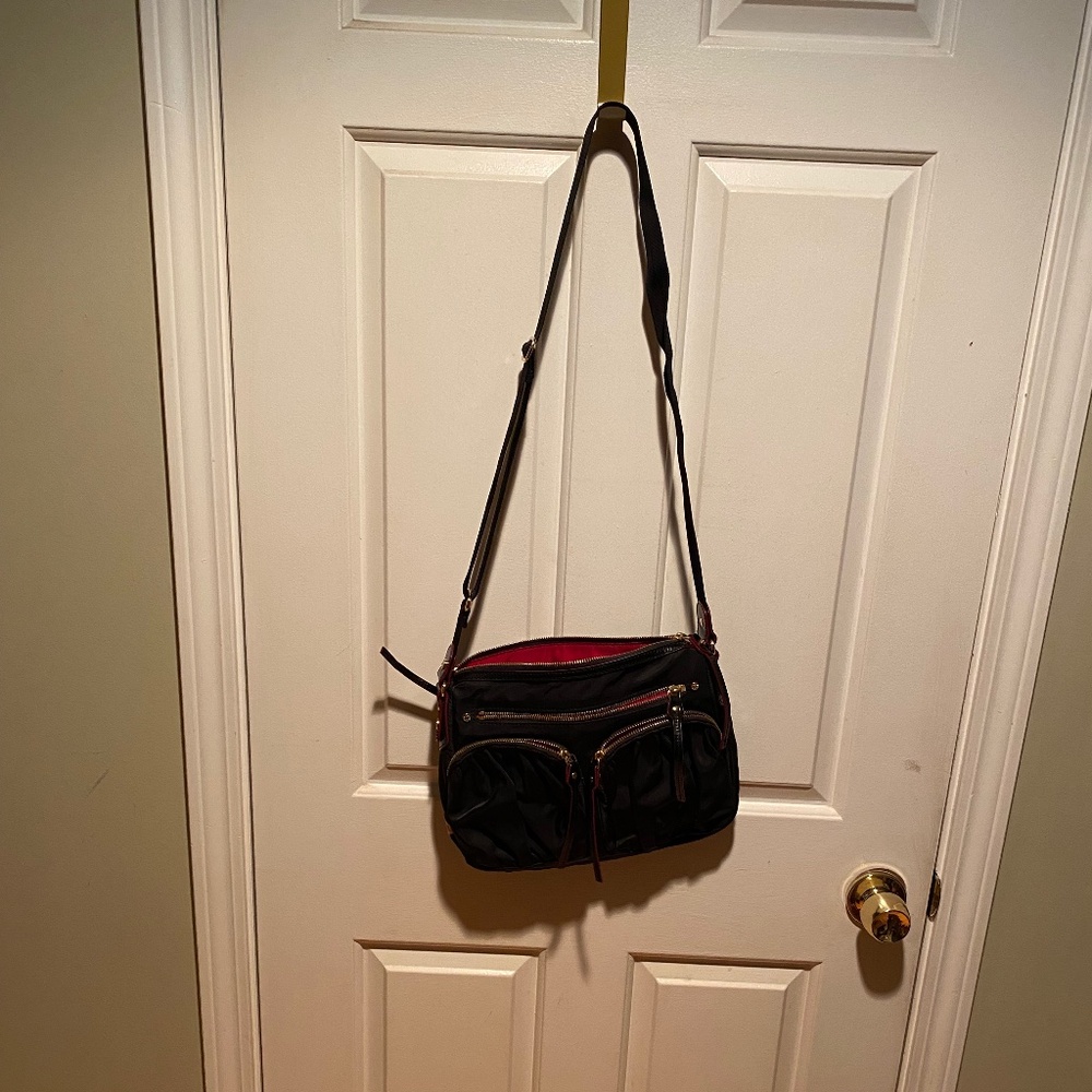 Mz Wallace black pocketbook